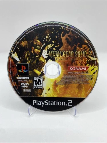 Metal Gear Solid 3 Snake Eater  (Sony PS2 Playstation 2) Disc Only