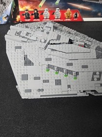 LEGO Star Wars: First Order Star Destroyer (75190) W/ Box, Minifigures & Book 