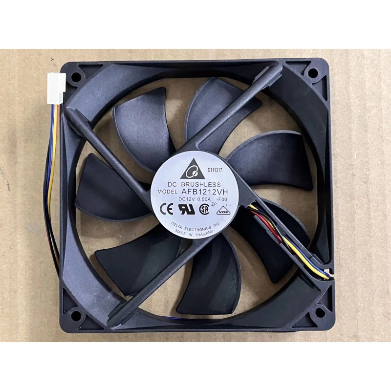 1PCS NEW Delta AFB1212VH PWM 12025 12V 0.60A cooling fan 120*120*25mm