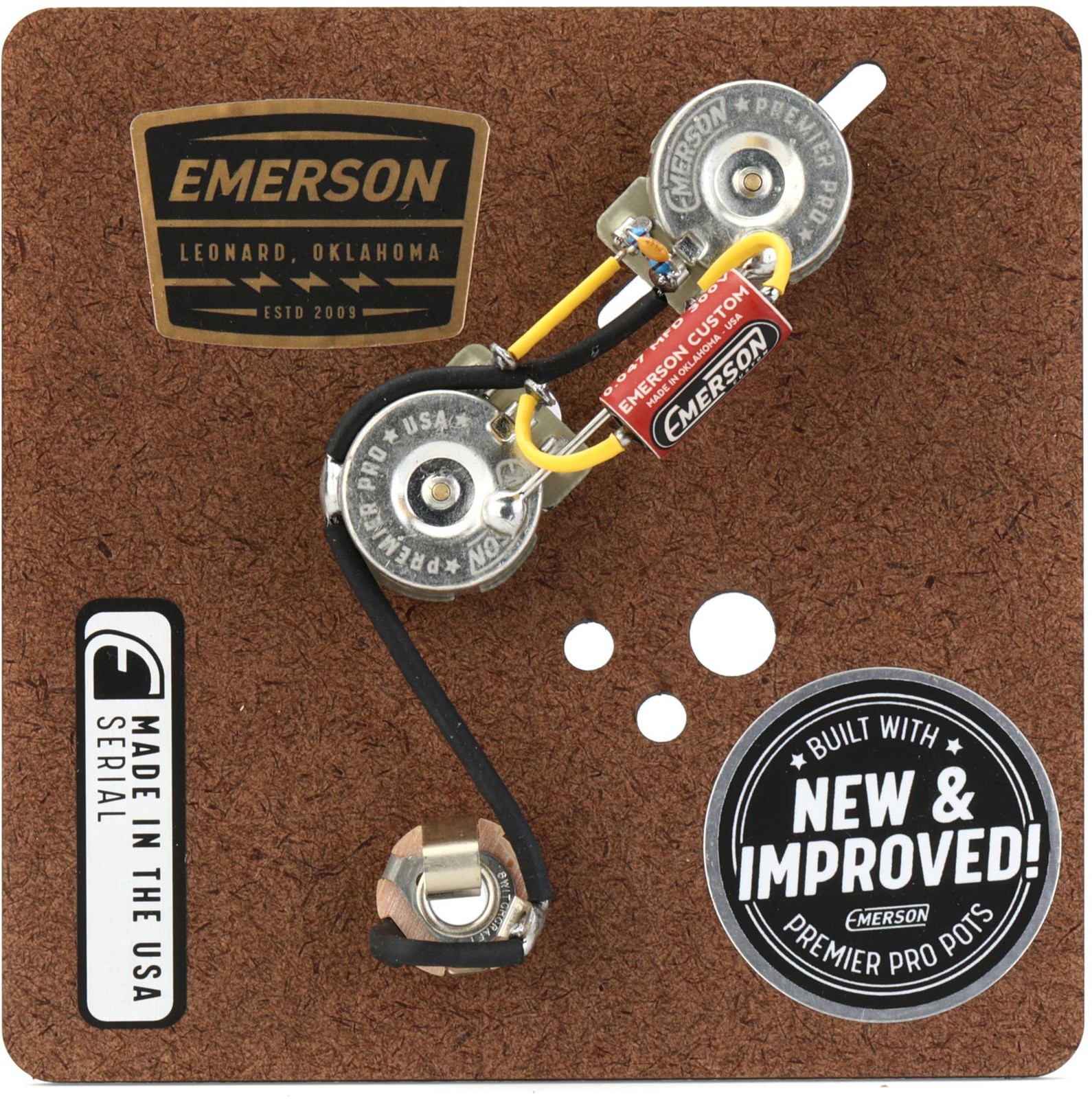 Специальный комплект предварительной проводки Emerson для прецизионных басов 2 штуки 33190₽