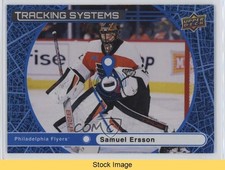 2025 Upper Deck Series 1 Tracking Systems Speckle Samuel Ersson #TS-18 READ 0dq0