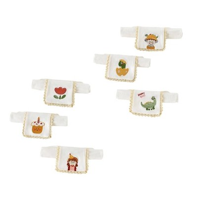 3Pcs Reusable Kids Sweat Absorption Cloth Soft Fabric For Sensitive Skin Care