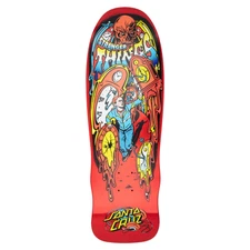 Santa Cruz Stranger Things Grabke Max Melting Clock 9.7"x 29.4" Skateboard Decks