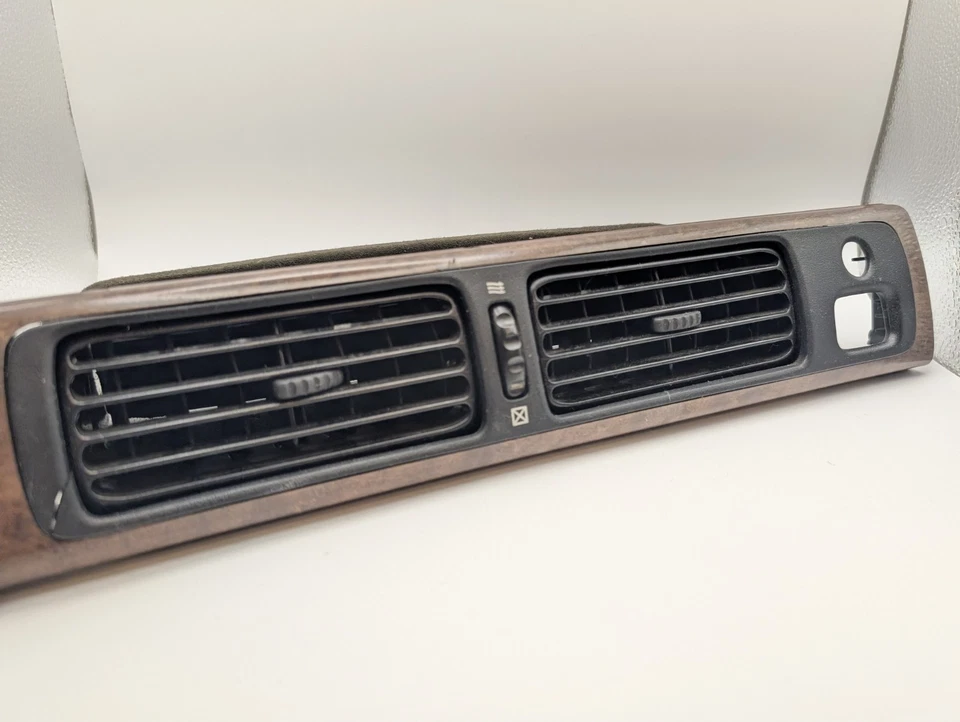 LEXUS 1992-1996 SC300 SC400 OEM TABLERO DELANTERO AIRE ACONDICIONADO VENTILACIÓN PANEL DE MOLDURA DE MADERA Foto 2 de 4