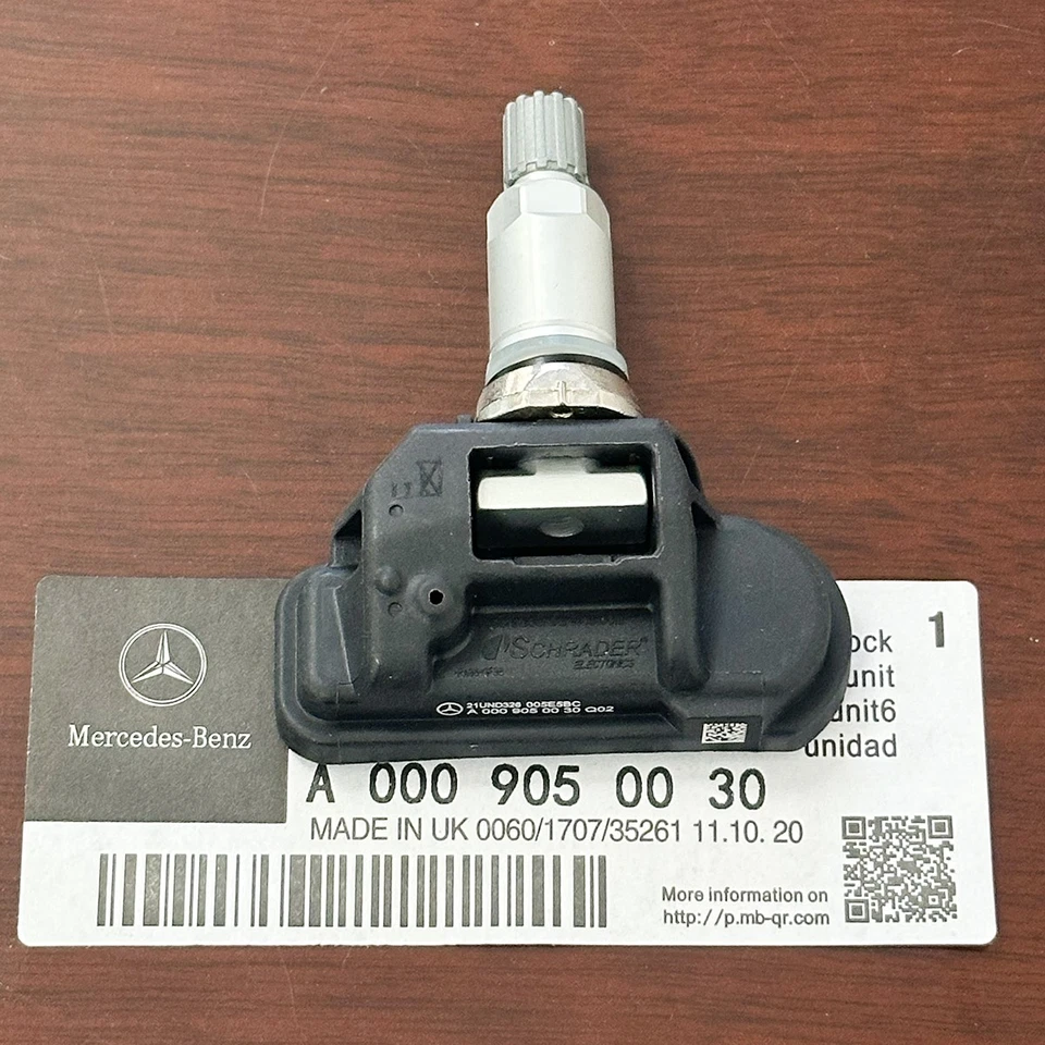 4PCS A0009050030 OEM ORIGINAL MERCEDES TIRE PRESSURE MONITORING SENSORS TPMS - Image 2 of 4