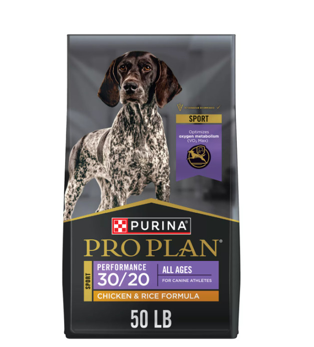 Purina Pro Plan Sport Performance 30/20 Chicken & High Protein Dog Food, 50 lb