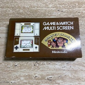 Nintendo Game & Watch Donkey Kong II Multi Screen BOX Instruction