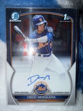2023 Bowman Chrome - Prospect Autographs Diego Mosquera #CPA-DM (AU, RC)