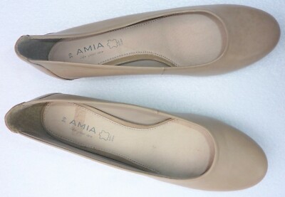 Damen-Pumps, AMIA, beige, Gr. 39