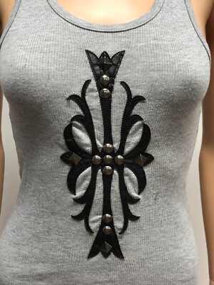Débardeur Femme Faith Connexion 100% Coton - Taille L Gris - Neuf Avec étiquettes