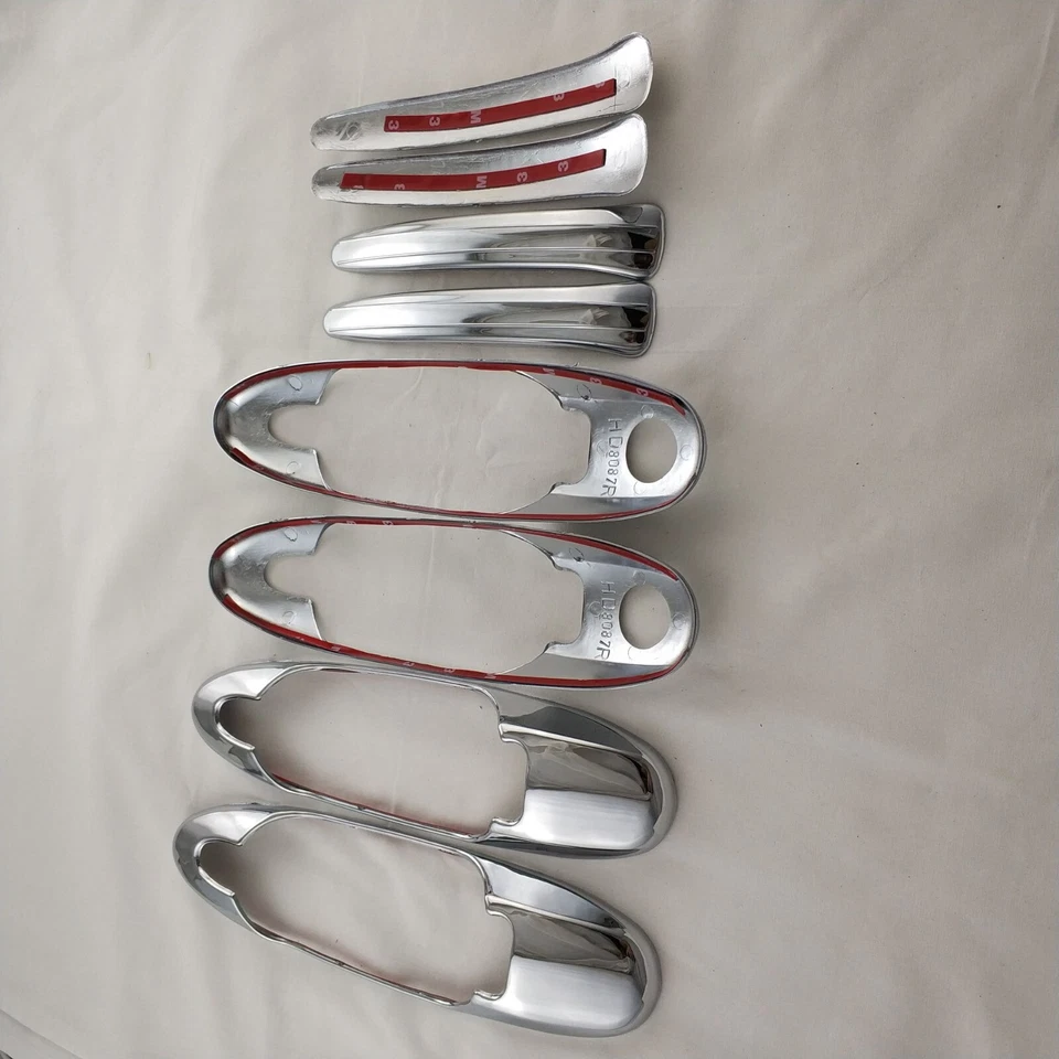 Door Handle Bowl Frame Cover Trim Chrome For 98-07 Toyota Land Cruiser FJ100 8ps - Image 4 of 4