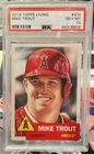 2019 Topps Living Set #200 Mike Trout PSA 10 Gem Mint Card Los Angeles Angels SP