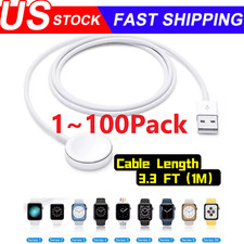 Magnetic USBA Charging Cable Charger For Apple Watch Series 5/6/SE/8/9/Ultra Lot