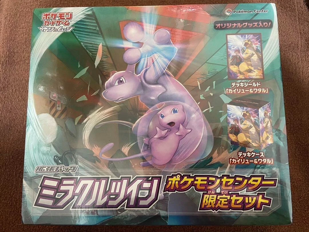 Pokemon Center Limited Set Miracle Twin with Shrink 1BOX