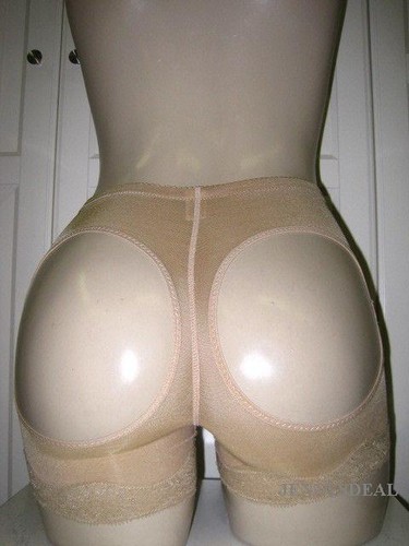 BUTT LIFTER LACE TRIM FIRM TUMMY CONTROL BOOTY LIFT BOOSTER BOYSHORT SHAPER S-3X - Picture 10 of 10