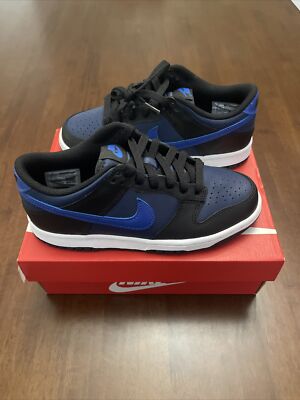 Nike GS Dunk Low Midnight Navy Size 5y