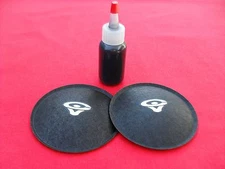  Cerwin Vega 3.3/4 Speaker Dust Cap Felt lip up  Kit. Speaker Parts  