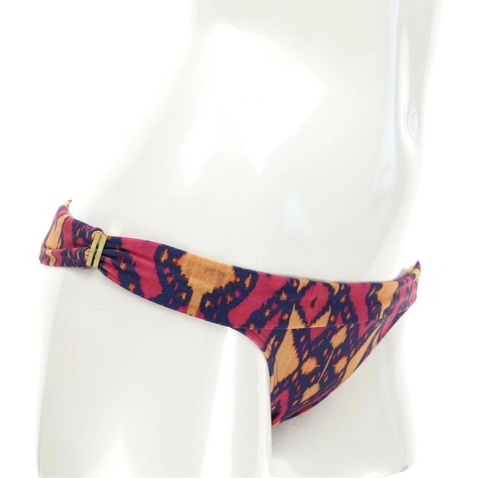 Vix 145828 Womens Pink Geometric Hipster Bikini Bottom Swimwear Size Small - Image 2 of 3