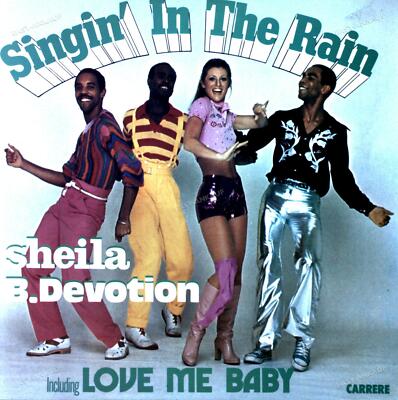 Sheila B. Devotion - Singin' In The Rain Including Love Me Baby LP 1977 .