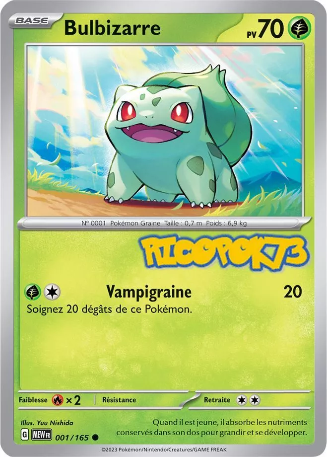 Pokemon Carte d invitation 8