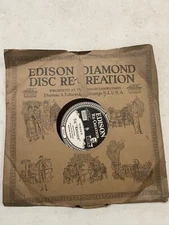 Edison Disc Vinyl Record 50924 Edward Clark August 1922
