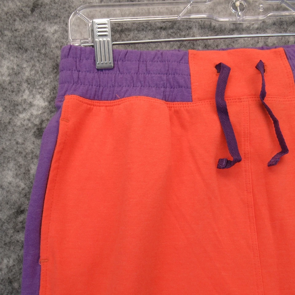 Pantalones Sketchers Niñas Extra Grandes Naranja Pantalones para Sudar Cordón Cintura Elástica Foto 3 de 4