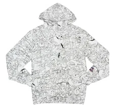 Eleven Paris Space Jam All-Over Print Pullover Drawstring Hoodie Sweatshirt NWT