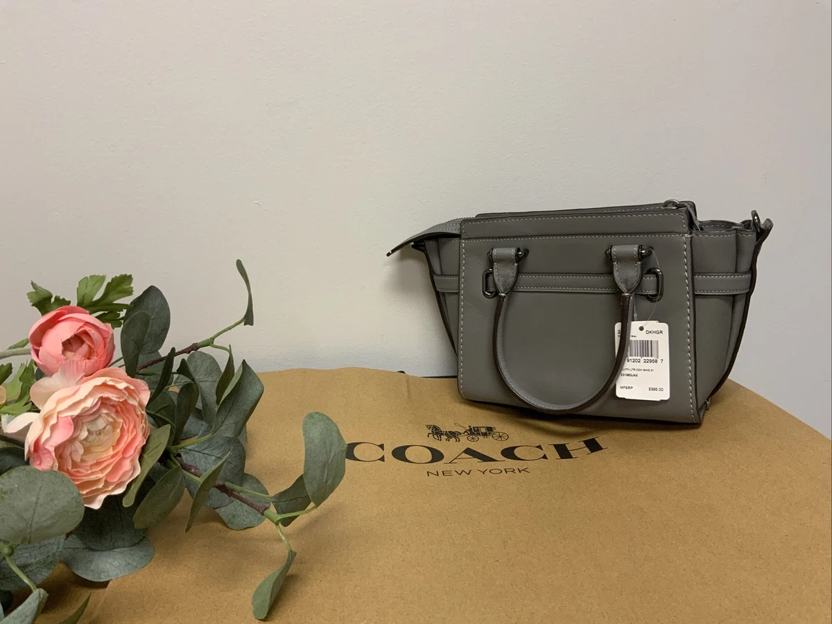 Coach swagger best sale grey