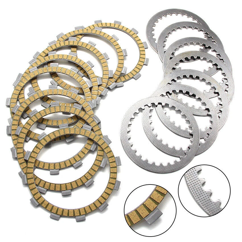 Placas de fricción de embrague para Yamaha 4FN-16321-00 YZF R6S YZF600 R6S YZF R6 03-2009 Foto 3 de 4