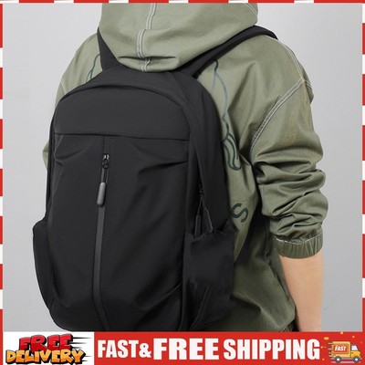 Oxford Laptop Backpack with Zipper Waterproof School Backpack for Office Travel 