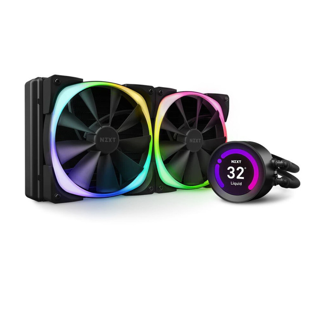NZXT Kraken Z63 RGB 280mm AIO Liquid Cooler with LCD Display in 