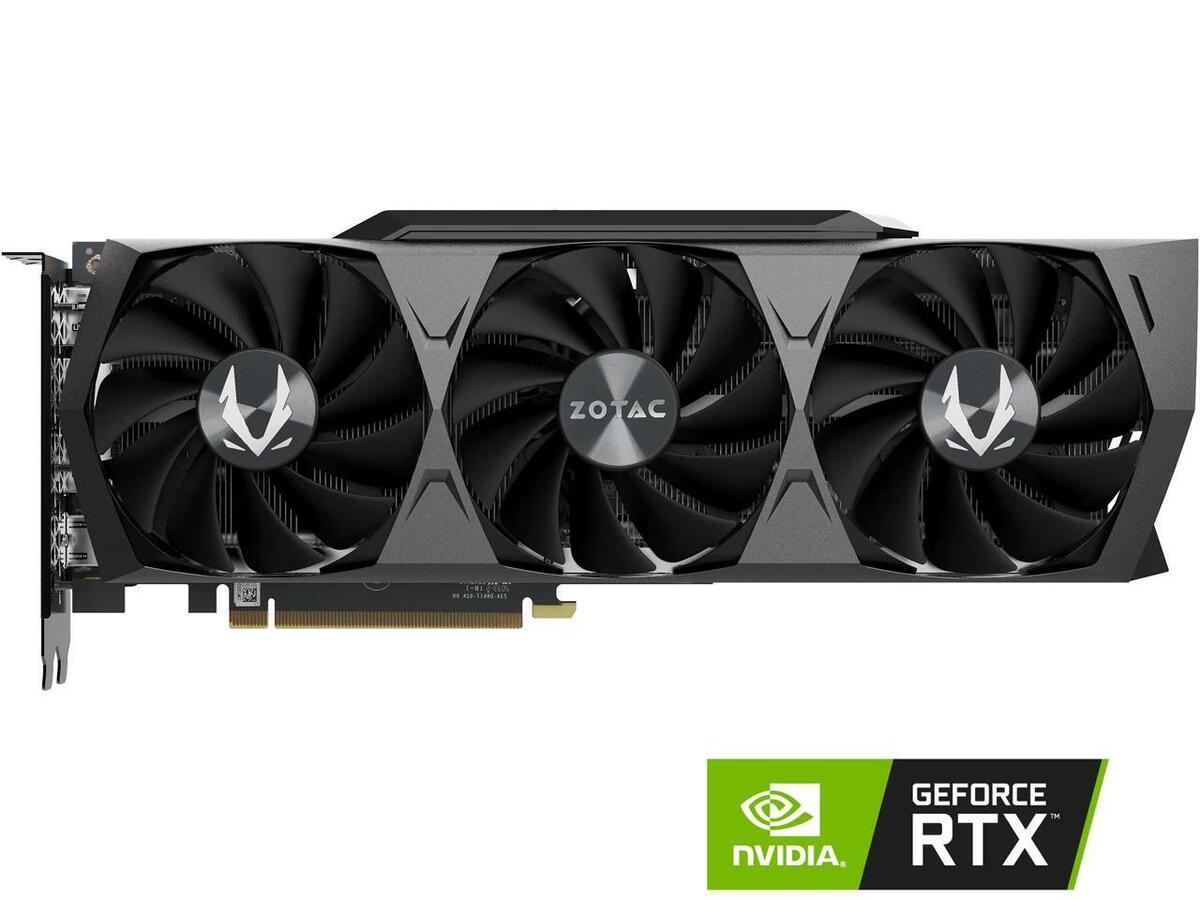 ZOTAC NVIDIA GeForce RTX 3070 Ti 8GB GDDR6X Graphics Card ZOTAC NVIDIA GeForce RTX 3070 Ti 8GB GDDR6X Graphics Card