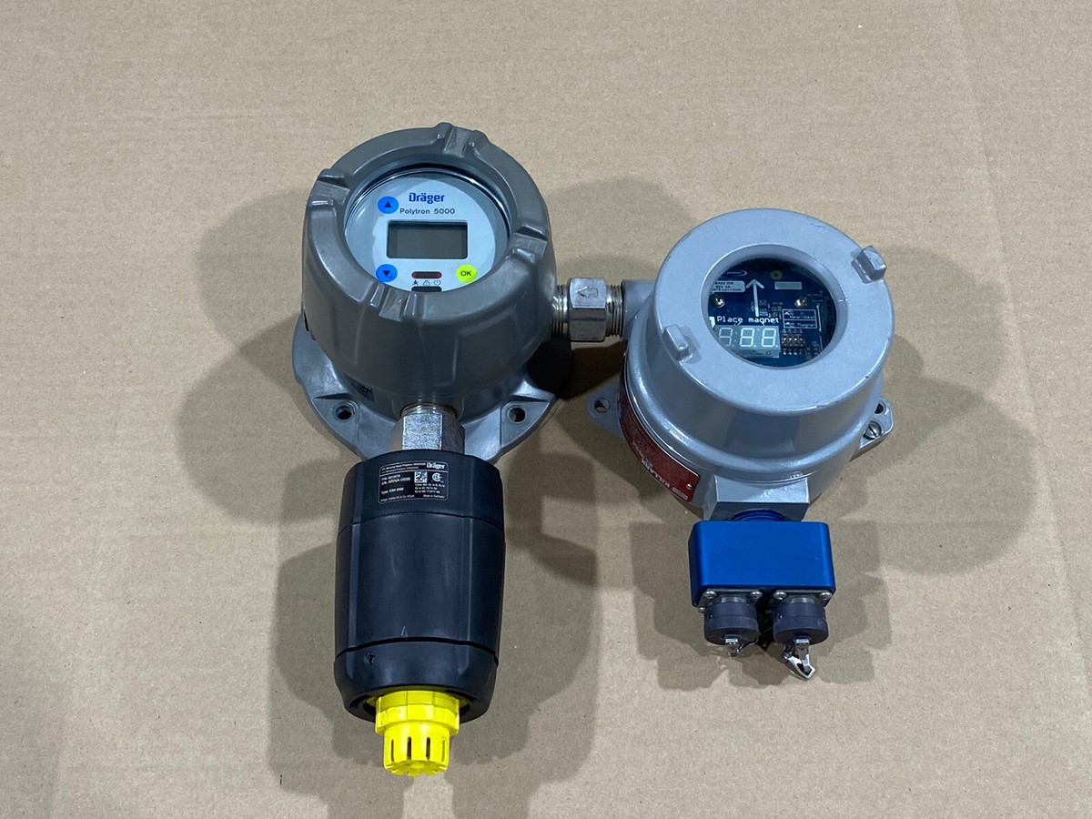 DRAGER POLYTRON 5000 & ESH0000, 6812675, 8344860 Gas Detector 