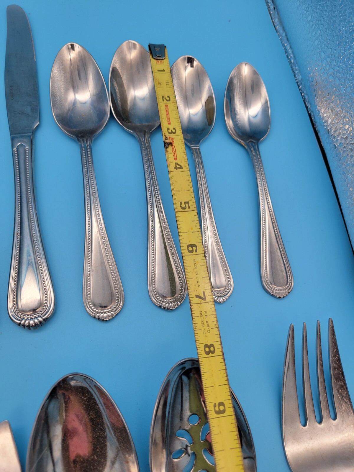 Oneida COUNTESS Glossy Lot Spoons Knives Forks Stainless Serving ...