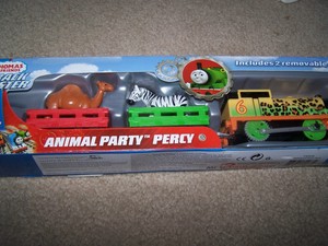 trackmaster animal party percy