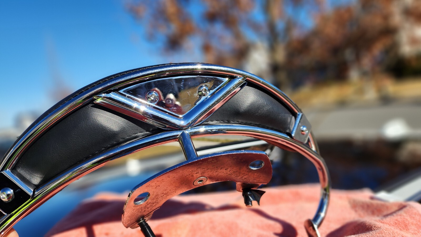 Harley Davidson Heritage Springer Seat Rail Pad FLSTS 5268797 5282697