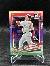 2023 Donruss Baseball Base Career Stat Line #111 Jim Edmonds /500