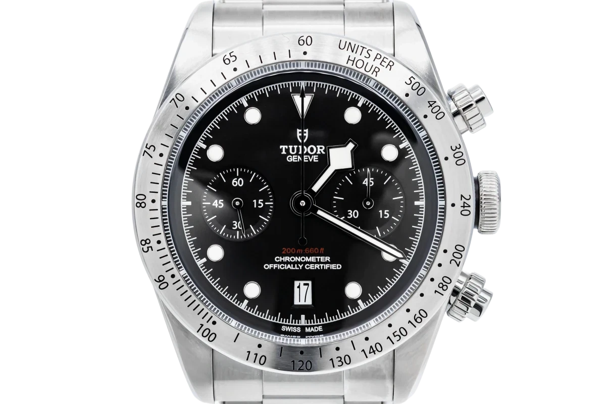 Tudor Black Bay Chrono 41mm Stainless Steel Bracelet 79350 2022 eBay