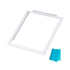 Updated 241969501 Shelf Frame without Glass Refrigerator Crisper Pan Cover Co...