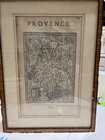 Provincia(Provence) Map-Henricus Hondius-Gerhard Mercator 1630, 11" X 13" — photo 1