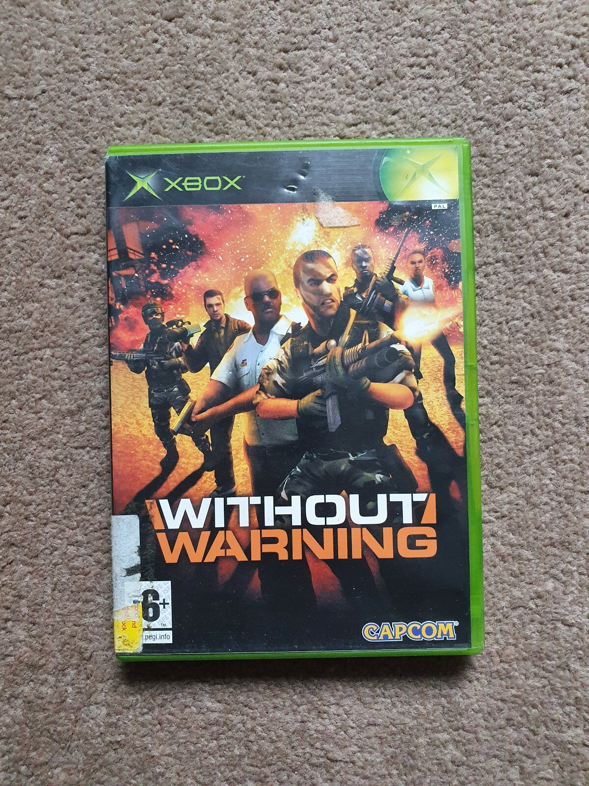 Jeu Xbox original sans avertissement PAL 