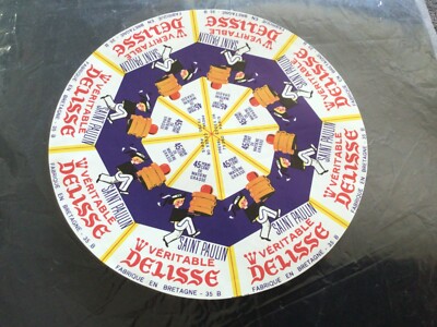 Käse Etikett Saint Paulin Veritable Delisse Vintage Label Cheese