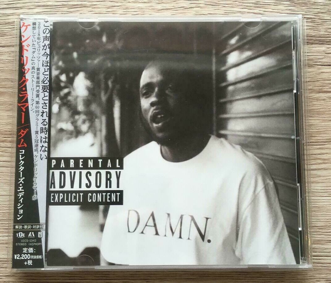 Kendrick Lamar / DAMN. CD Collector's Japanese Edition OBI Kendrick Lamar / DAMN. CD Collector's Japanese Edition OBI