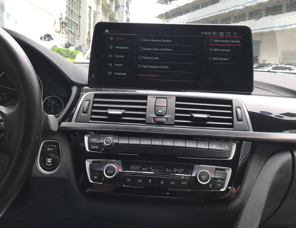 For BMW 3 4 Series F30 F31 F36 NBT EVO Carplay Screen 12.3 GPS