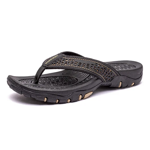 Herren Flip Flops Sportliche Sandalen Outdoor Beach Arch Support Thong Slipper - Bild 16 von 37