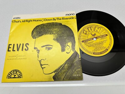 Elvis That's All Right Mama / Down By The Riverside 45 GIRI 1989