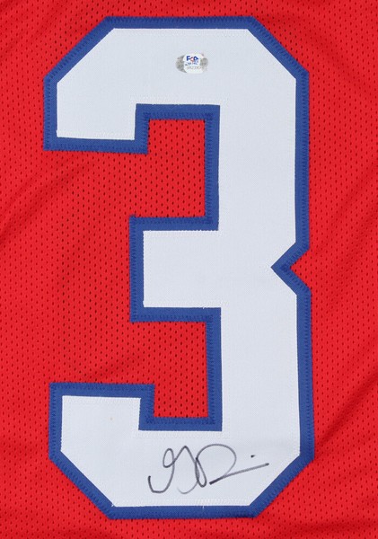 Gabriel Davis Signed Buffalo Bills Jersey Psa Coa Draft Pick W R U C F Octoplus Ch