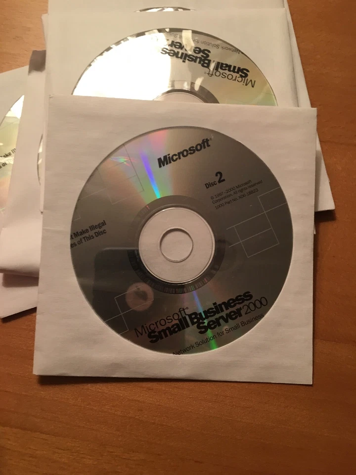 Microsoft Small Business Server 2000 NFR CDs With Keys. - Image 2 of 3