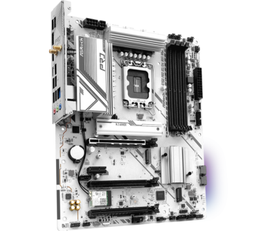 ASRock B760 Pro RS/D4 WiFi White Motherboard Intel B760 LGA 1700