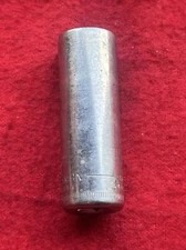 CRAFTSMAN -G1-44409 (reverse) DEEP SOCKET 12 MM, 1/4” DRIVE, 6 POINT - USA (t12)